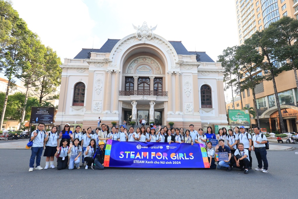 STEAM For Girls 2024: Hành trình tích lũy kỹ năng, hiện thực hóa đam mê khoa học - 1 STEAM For Girls 2024: Hành trình tích lũy kỹ năng, hiện thực hóa đam mê khoa học - 1