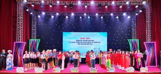 8 Đội thi đến từ các Trường TH&THCS trên đại bàn tỉnh Thái Bình.