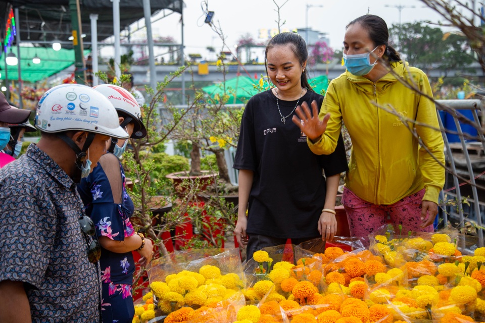 Chợ hoa Xuân ngày cuối năm: Bán tháo đồng giá - 3 Chợ hoa Xuân ngày cuối năm: Bán tháo đồng giá - 3