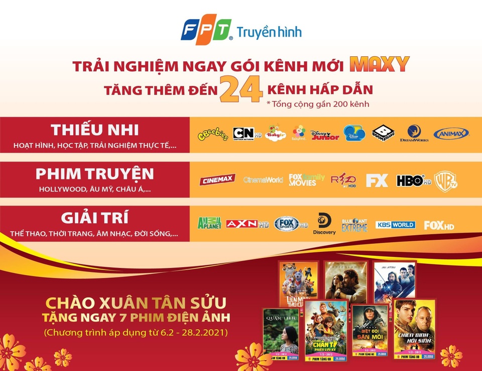 Truyền hình FPT nâng cấp số lượng kênh cho toàn bộ khách hàng - 2