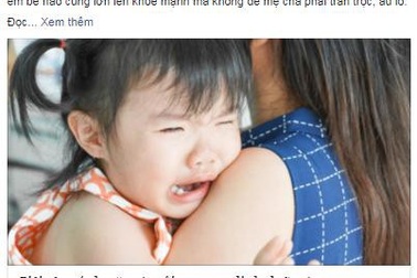 Cộng đồng mẹ bỉm sữa chia sẻ kinh nghiệm giúp con thoát nhanh suy dinh dưỡng