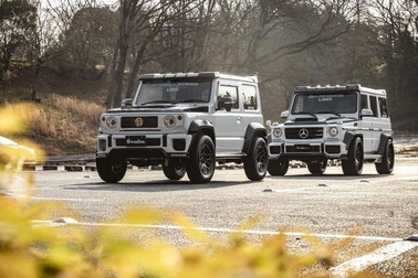 Suzuki Jimny trở thành phiên bản thu nhỏ của Mercedes-Benz G-Class