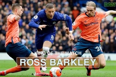 Thống kê trận Chelsea đại thắng 4-0 trước Everton