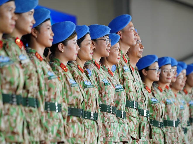 70 chiến sĩ sẵn sàng lên đường làm nhiệm vụ gìn giữ hòa bình ở CH Nam Sudan - 9 70 chiến sĩ sẵn sàng lên đường làm nhiệm vụ gìn giữ hòa bình ở CH Nam Sudan - 9