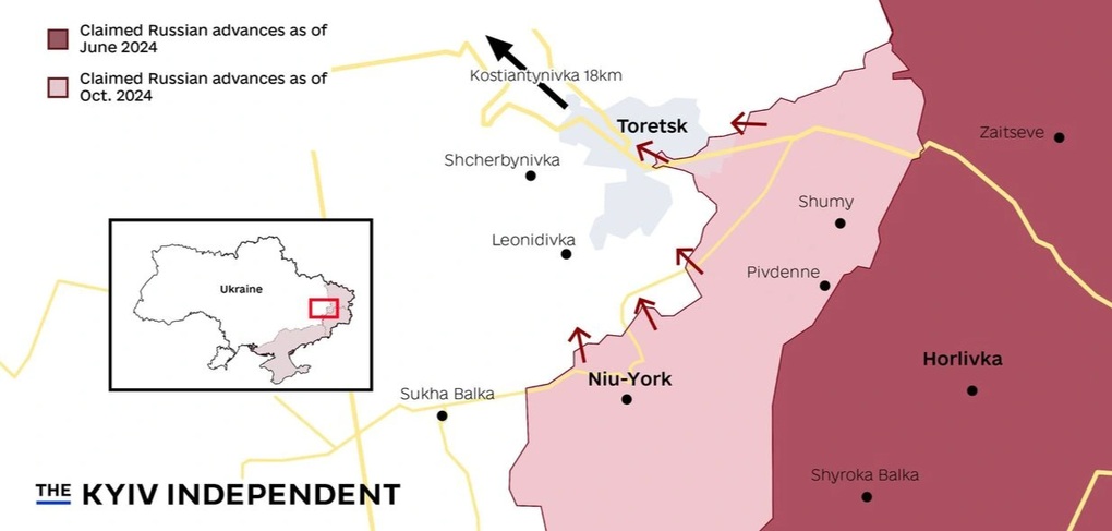 Nga dồn dập tiến công Donetsk, lính Ukraine lo pháo đài tiếp theo thất thủ - 2