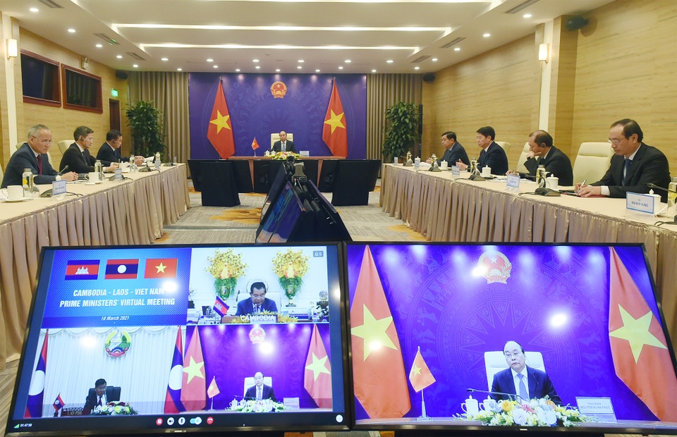 Thủ tướng Việt - Lào - Campuchia hội đàm, thúc đẩy hợp tác biên giới - 2 Thủ tướng Việt - Lào - Campuchia hội đàm, thúc đẩy hợp tác biên giới - 2