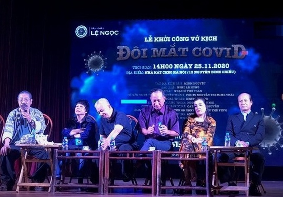 Sân khấu kịch lần đầu tiên dựng vở về đại dịch Covid-19 - 1