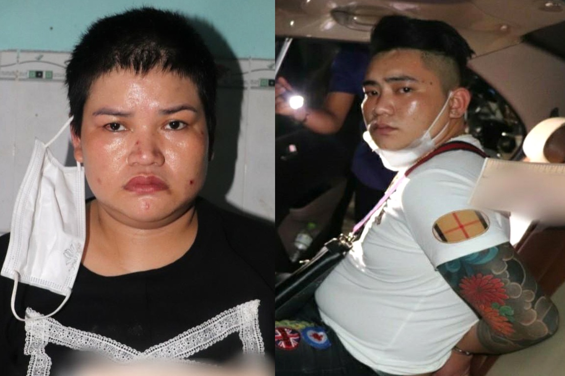 Đôi nam nữ mang súng hộ tống đi bán 1.000 viên thuốc lắc - 1 Đôi nam nữ mang súng hộ tống đi bán 1.000 viên thuốc lắc - 1