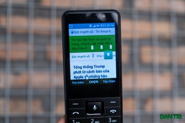 Cận cảnh điện thoại thông minh giá 500.000 đồng của Bkav