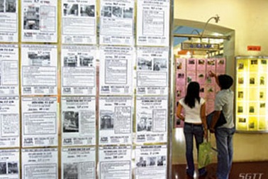 Mua bán nhà bằng vàng thất thế