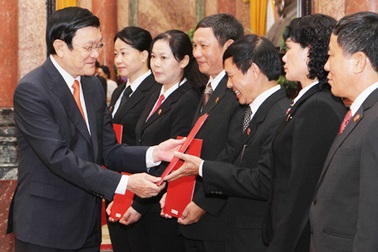 Bổ nhiệm chức danh tư pháp cho 34 thẩm phán