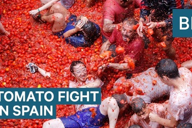 Lễ hội cà chua ở Tây Ban Nha
