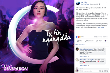 Tóc tiên gửi gắm thông điệp sống ý nghĩa đến giới trẻ qua MV Tự tin ngẩng đầu