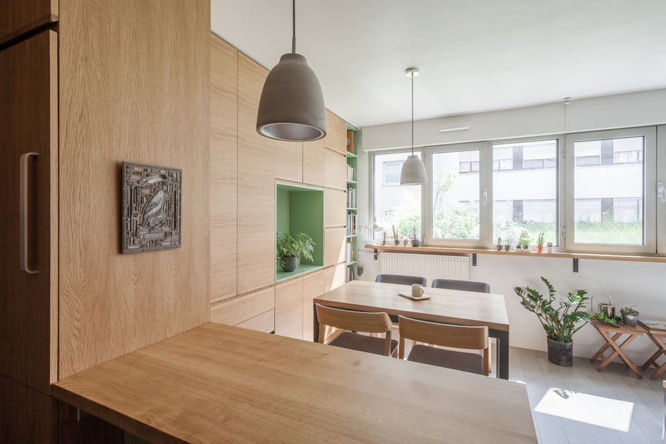 Căn hộ 30m2 nhưng thênh thang cho cả gia đình ở chỉ nhờ độc chiêu này - 4 Căn hộ 30m2 nhưng thênh thang cho cả gia đình ở chỉ nhờ độc chiêu này - 4