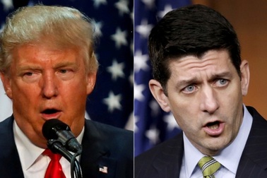 Trump "nổi đóa" vì không được lãnh đạo Hạ viện bảo vệ