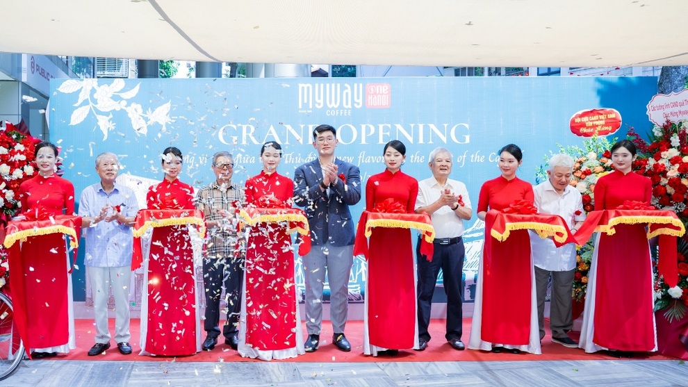 My Way Coffee lanserar Flagship One Hanoi: Nya smaker i hjärtat av huvudstaden - 1 My Way Coffee ra mắt Flagship One Hanoi: Hương vị mới giữa lòng thủ đô - 1
