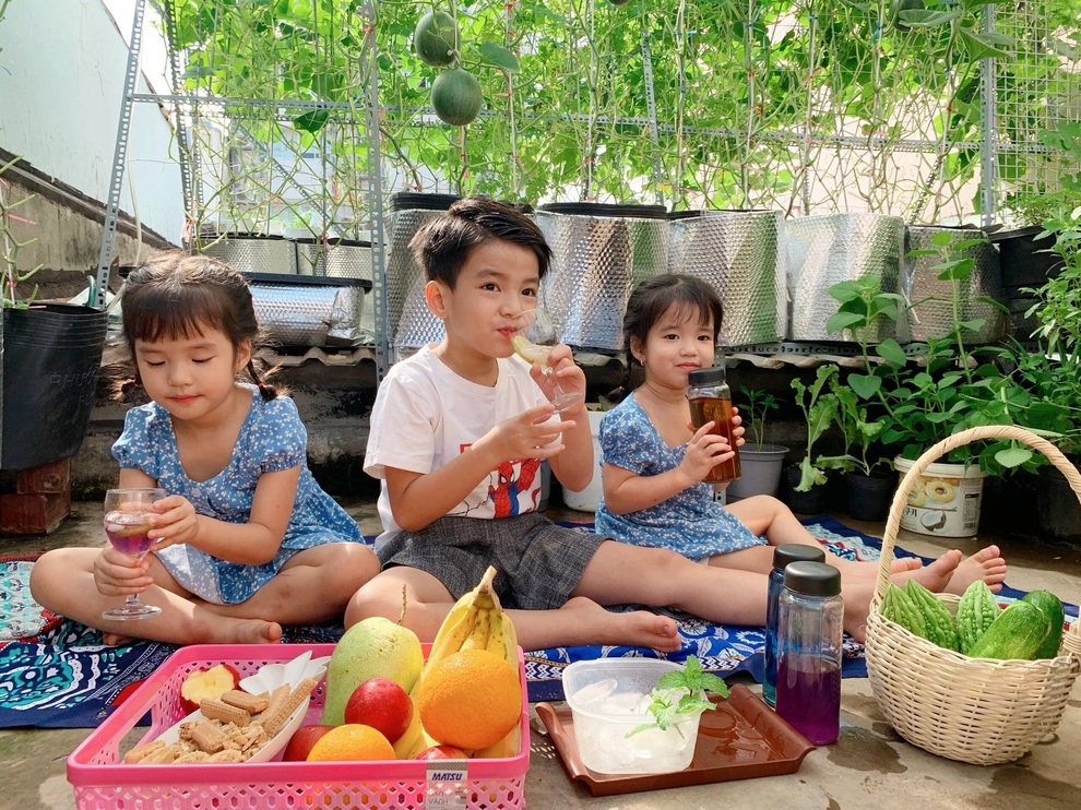 Những khu vườn 3m2 nhỏ nhưng có võ ở Việt Nam, ai nhìn cũng mê - 4 Những khu vườn 3m2 nhỏ nhưng có võ ở Việt Nam, ai nhìn cũng mê - 4