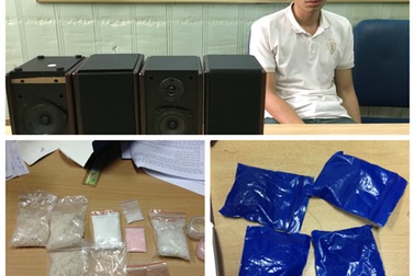 Bắt giữ đối tượng nhồi ma tuý trong loa đài vận chuyển bằng hàng không