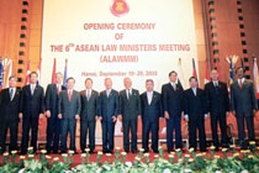 Khai mạc Hội nghị Bộ trưởng Tư pháp các nước ASEAN
