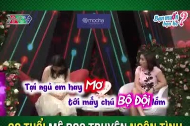 Em gái bật khóc trên sóng truyền hình khi thấy chị lần đầu hẹn hò