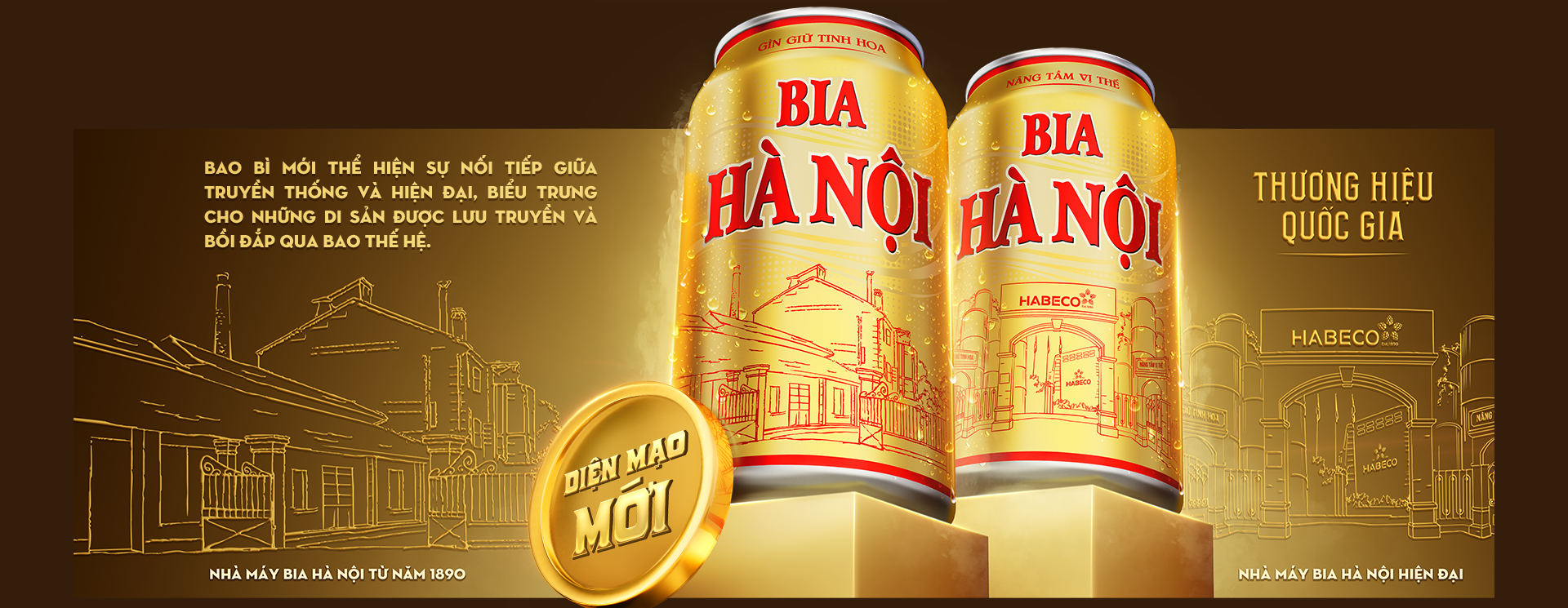 Bia Hà Nội đổi nhận diện, tiếp nối hành trình lịch sử hơn 132 năm - 9 Bia Hà Nội đổi nhận diện, tiếp nối hành trình lịch sử hơn 132 năm - 9