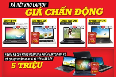 Đồng loạt giảm giá, nhận ngay lì xì đến 5 triệu đồng tại Viettelstore