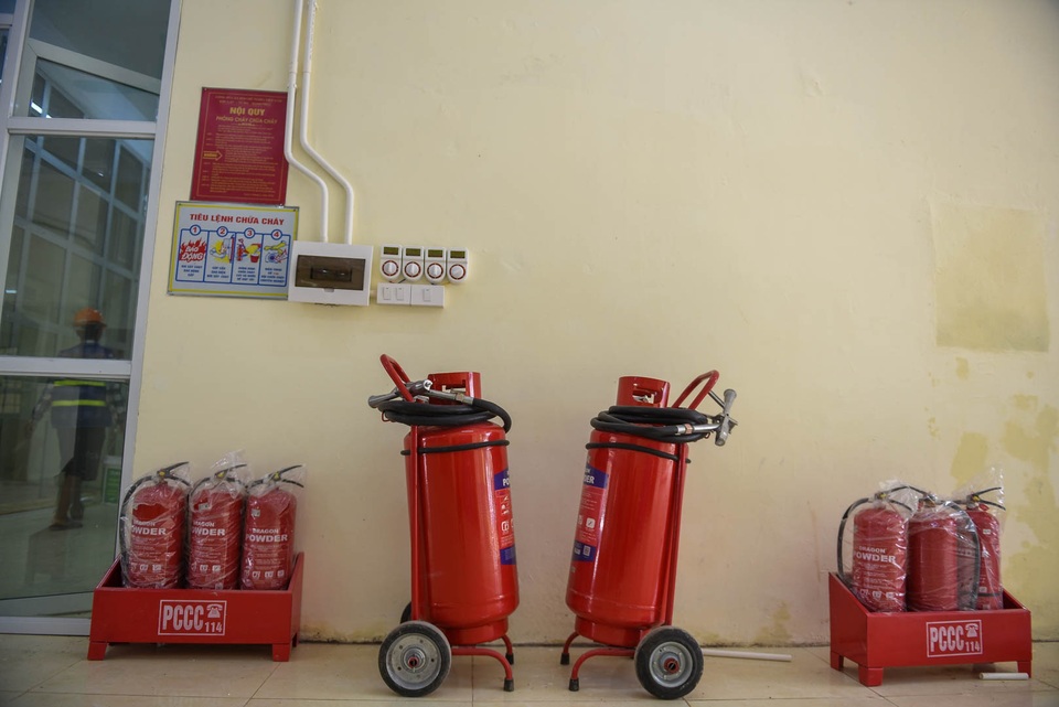 Bệnh viện dã chiến Mê Linh lột xác, chuẩn bị đi vào hoạt động - 10 Bệnh viện dã chiến Mê Linh lột xác, chuẩn bị đi vào hoạt động - 10