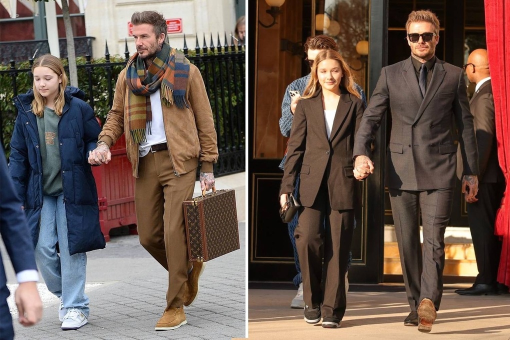 David Beckham yêu cầu 3 con trai cần sẵn sàng bảo vệ em gái - 4