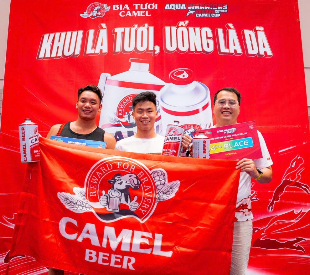 Camel begleitet und inspiriert bei Aqua Warriors Van Don 2025 - Camel Cup - 4 Camel đồng hành, truyền cảm hứng tại Aqua Warriors Vân Đồn 2025 - Camel Cup - 4