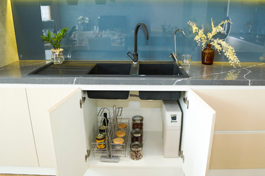 Giải pháp “hô biến” căn bếp chung cư chật hẹp trở nên rộng thênh thang