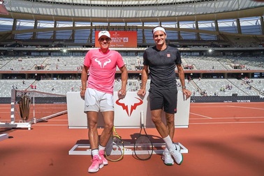 Roger Federer gửi lời chúc mừng đến Rafael Nadal