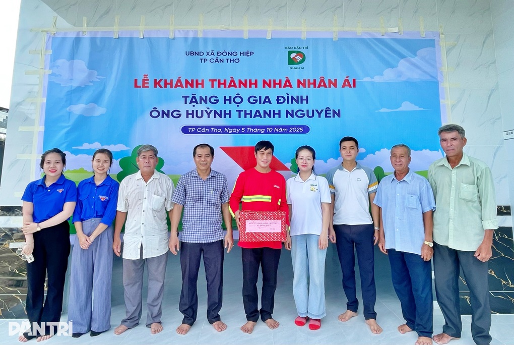 Thêm 2 nhà Nhân ái được khánh thành ở An Giang và Cần Thơ - 1 Thêm 2 nhà Nhân ái được khánh thành ở An Giang và Cần Thơ - 1