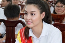 Hoa hậu Biển Thùy Trang làm Đại sứ Ngày môi trường thế giới