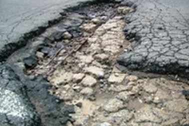 Đường xuống cấp sau 1 năm sử dụng