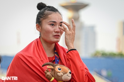 Giọt nước mắt của Quách Thị Lan trong lần đầu giành HCV cá nhân SEA Games