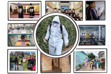 Loạt ảnh "có một không hai": Các trường học thế giới trong mùa Covid-19