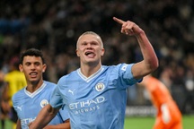 Haaland thăng hoa, Man City chạm tay vào vé đi tiếp