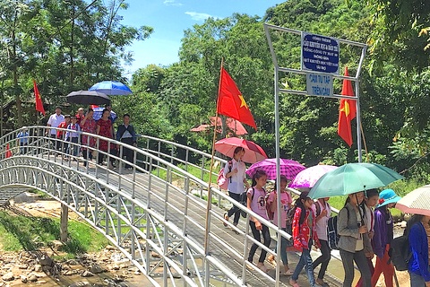 Ngập tràn niềm vui ngày khánh thành cầu Dân trí thứ 13 tại xứ Nghệ