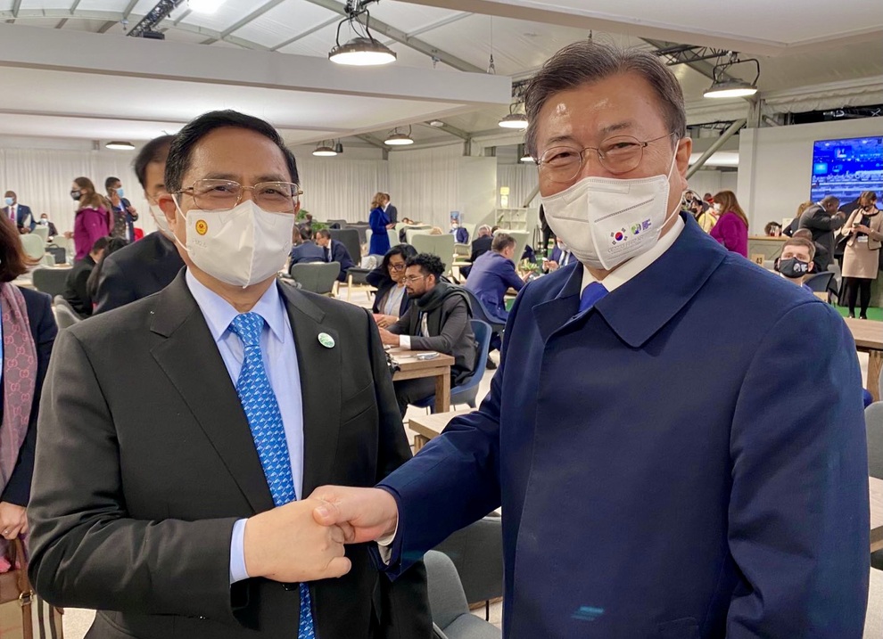 Thủ tướng Phạm Minh Chính gặp lãnh đạo nhiều quốc gia tại Anh  - 1