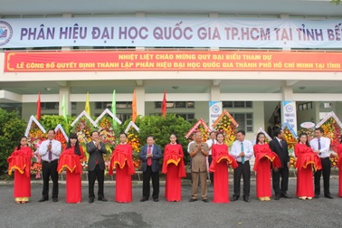 Thành lập Phân hiệu Đại học Quốc gia TPHCM tại tỉnh Bến Tre