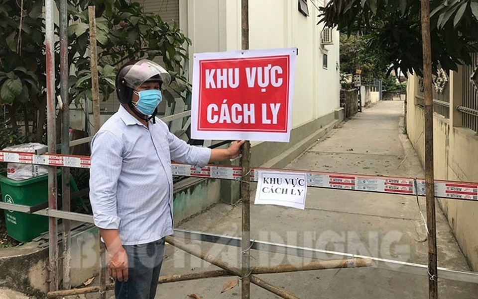 Hải Dương: Phong tỏa cụm dân cư một xã vì xuất hiện ca nghi nhiễm Covid-19 - 1 Hải Dương: Phong tỏa cụm dân cư một xã vì xuất hiện ca nghi nhiễm Covid-19 - 1