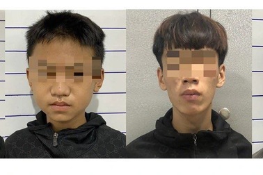 Bắt "băng trộm nhí" lấy cắp xe máy của tình nguyện viên chống dịch Covid-19