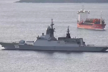 Video hải quân Nga - Trung Quốc tập trận chung