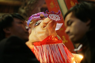 Lễ tế “ông lợn” đặc sắc ở La Phù