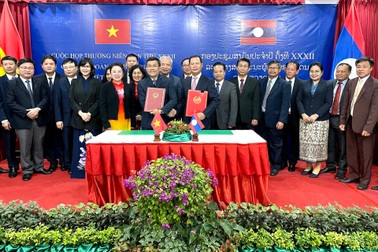 Đoàn đại biểu biên giới Việt Nam - Lào họp thường niên lần thứ XXXII