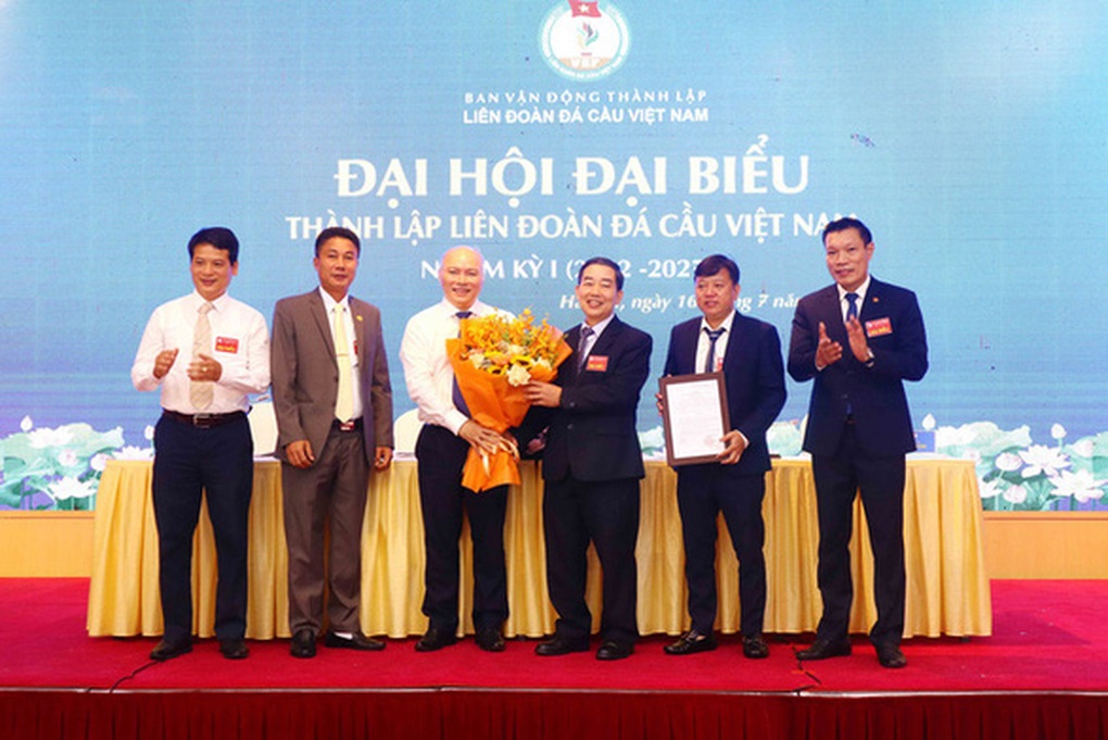 Thành lập Liên đoàn đá cầu Việt Nam - 1 Thành lập Liên đoàn đá cầu Việt Nam - 1