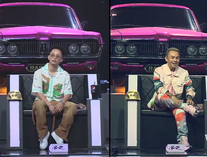 Clip: Rhymastic nhái giọng 4 HLV Rap Việt quá lầy lội, Trấn Thành rủ ngay đi diễn hài! - Ảnh 7. Clip: Rhymastic nhái giọng 4 HLV Rap Việt quá lầy lội, Trấn Thành rủ ngay đi diễn hài! - Ảnh 7.