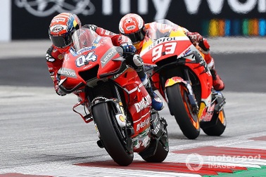 Chặng 11 MotoGP 2019: Dovizioso có chiến thắng nghẹt thở trước Marquez