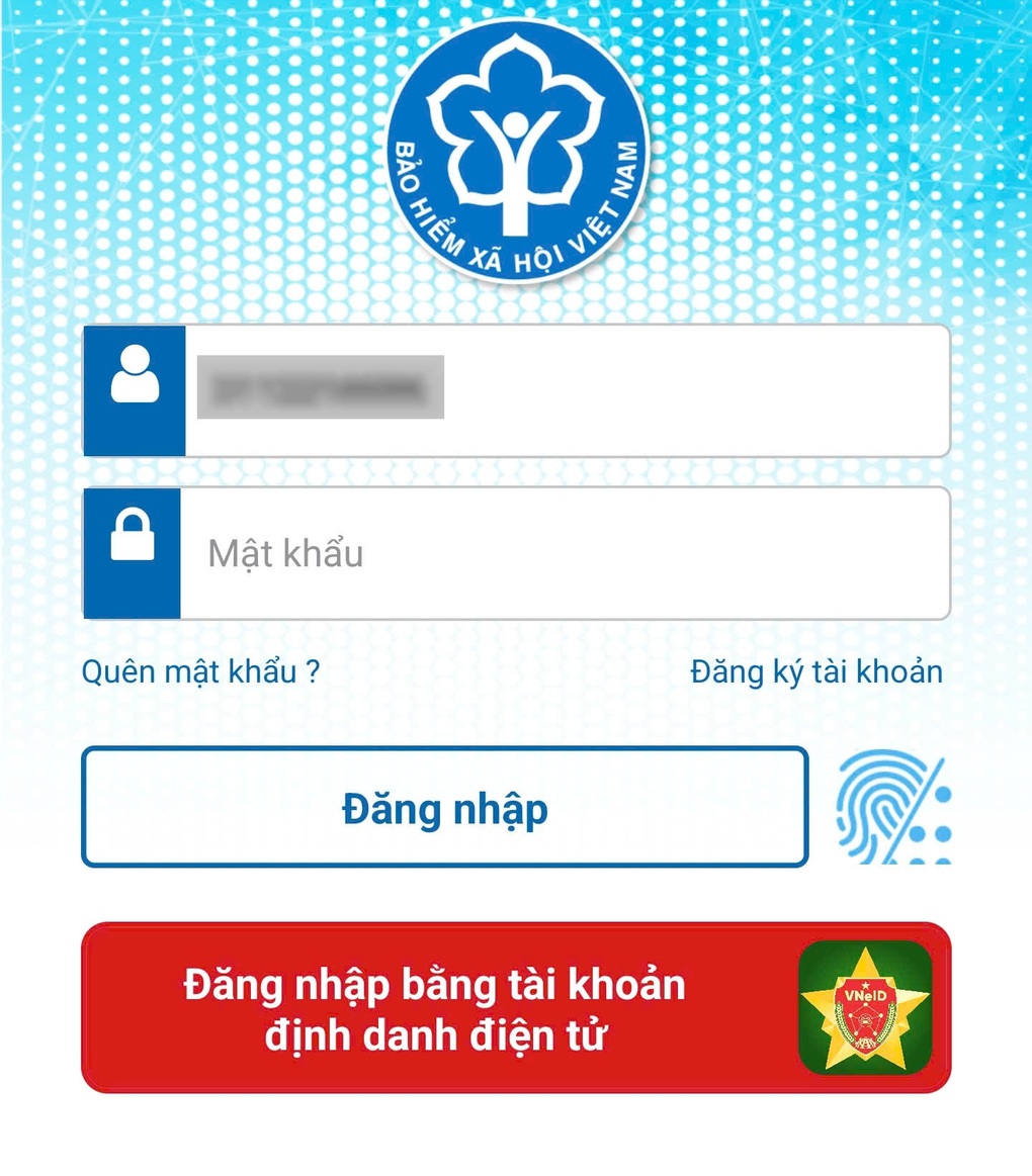 Hướng dẫn tra cứu BHXH, bảo hiểm thất nghiệp qua ứng dụng VssID - 1 Hướng dẫn tra cứu BHXH, bảo hiểm thất nghiệp qua ứng dụng VssID - 1