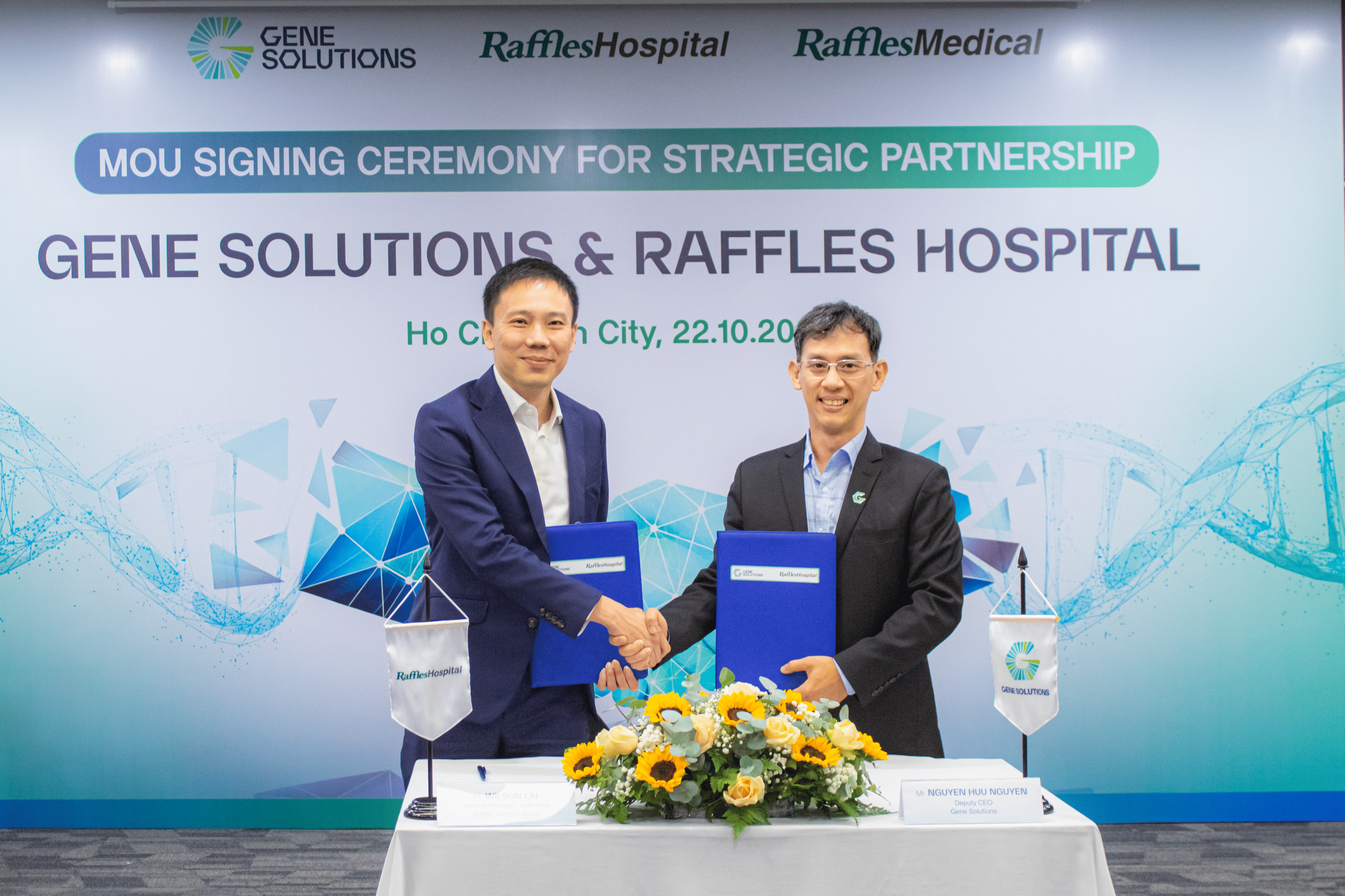 Tập đoàn y khoa Raffles và Gene Solutions ký kết hợp tác chiến lược - 1